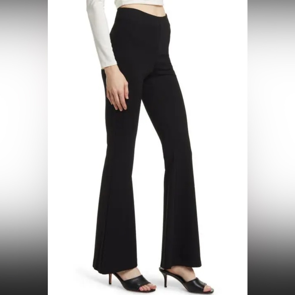 Reformation Classic Black flare dress Pants sz 4